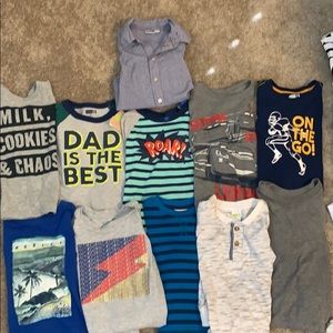 11 boys long sleeve shirts 👔
